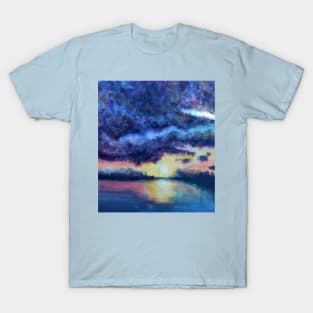 Sunset Serenity Landscape T-Shirt